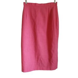 Joan Leslie Women's Pink A-Line Pencil Skirt Size 8